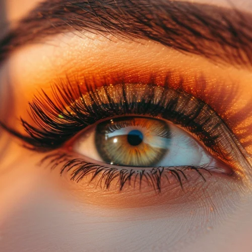 eyelashes play a role in how light interacts with your eyes